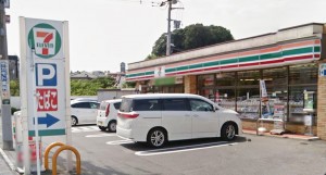 上中里団地周辺＿セブンイレブン